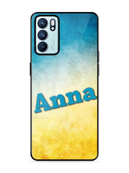 Anna'S Glossy Soft Edge Case for Oppo Reno 6 (5G) Chachhi