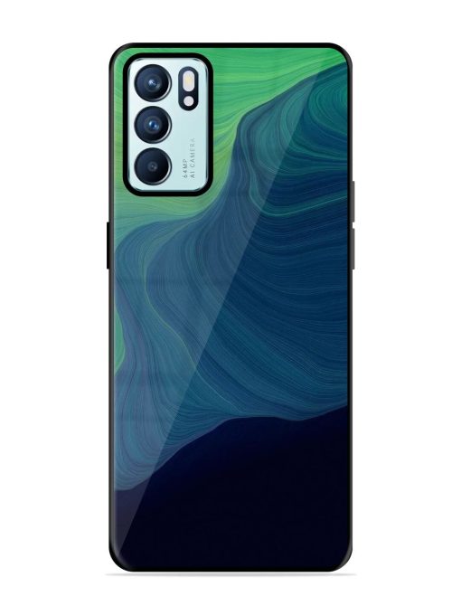 Oceanic Dreams Glossy Soft Edge Case for Oppo Reno 6 (5G) Chachhi