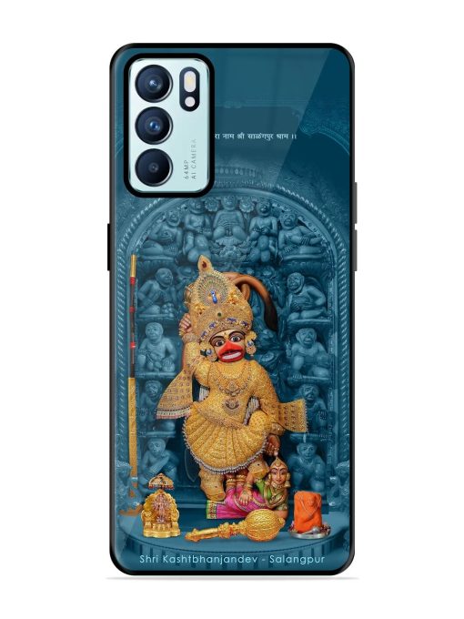 Divine Grace Of Shri Kashtabhanjandev Glossy Soft Edge Case for Oppo Reno 6 (5G) Chachhi