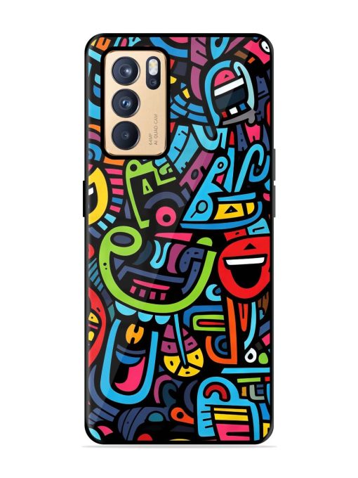 Doodlephoria Glossy Soft Edge Case for Oppo Reno 6 Pro (5G) Chachhi