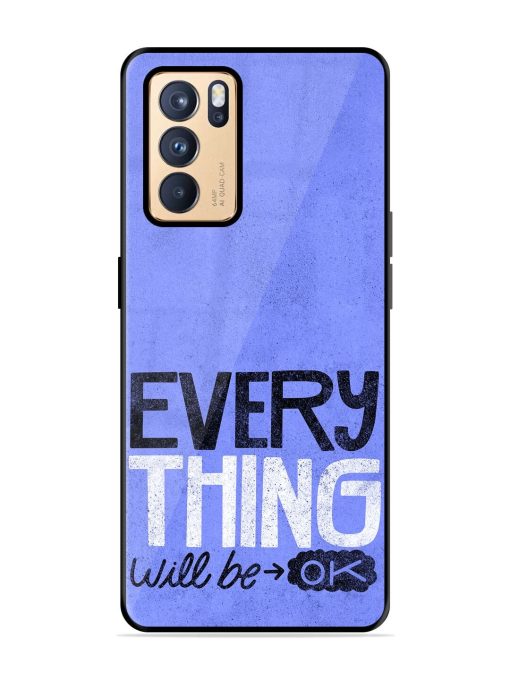 Hopeful Hues Glossy Soft Edge Case for Oppo Reno 6 Pro (5G) Chachhi