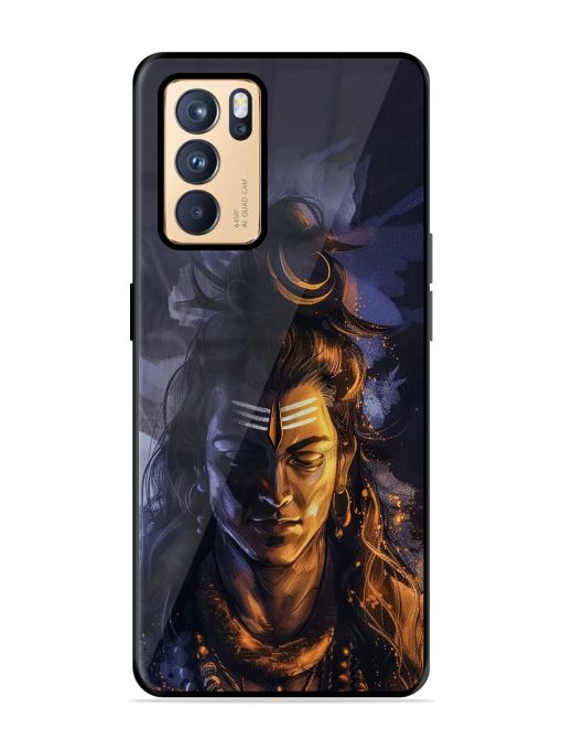 Lord Shiva Glossy Soft Edge Case for Oppo Reno 6 Pro (5G) Chachhi