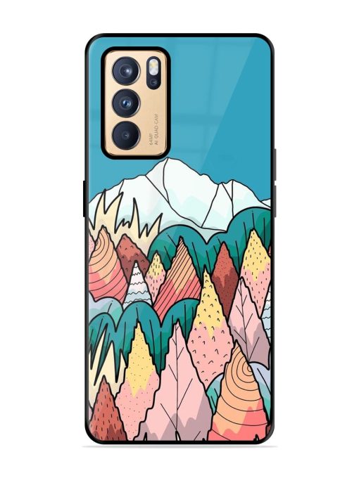 Mountain Dreamscape Glossy Soft Edge Case for Oppo Reno 6 Pro (5G) Chachhi