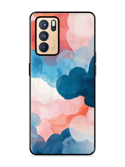 Skyward Dreams Glossy Soft Edge Case for Oppo Reno 6 Pro (5G) Chachhi