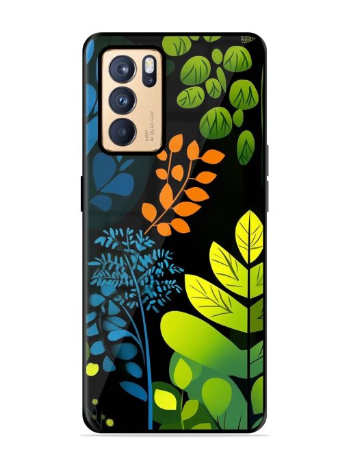 Midnight Garden Glossy Soft Edge Case for Oppo Reno 6 Pro (5G) Chachhi