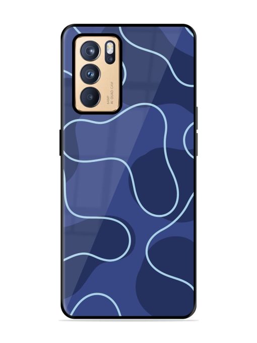 Midnight Maze Glossy Soft Edge Case for Oppo Reno 6 Pro (5G) Chachhi