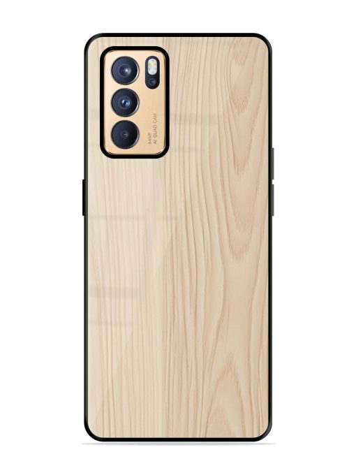 Textured Timber Glossy Soft Edge Case for Oppo Reno 6 Pro (5G) Chachhi