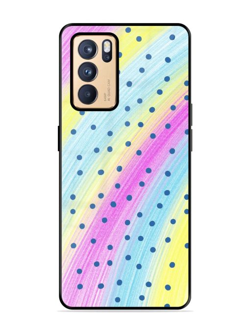 Polka Dot Paradise Glossy Soft Edge Case for Oppo Reno 6 Pro (5G) Chachhi