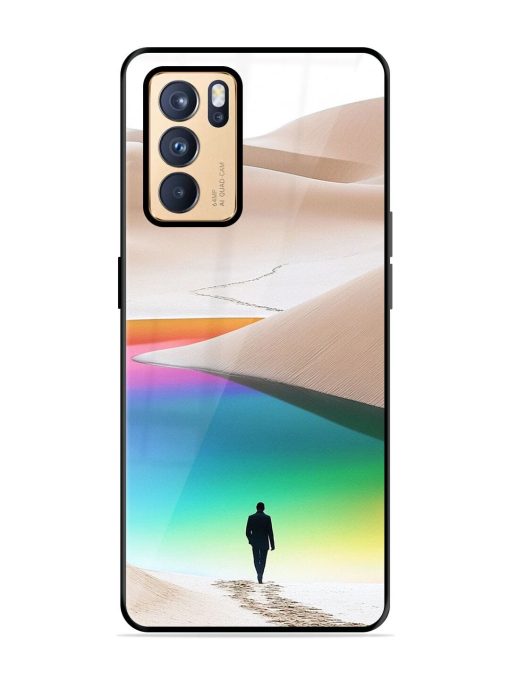 Desert Dreams Glossy Soft Edge Case for Oppo Reno 6 Pro (5G) Chachhi