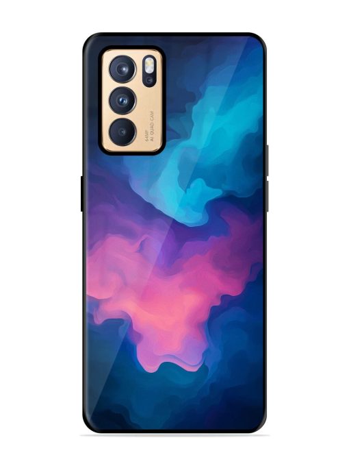 Cosmic Canvas Glossy Soft Edge Case for Oppo Reno 6 Pro (5G) Chachhi