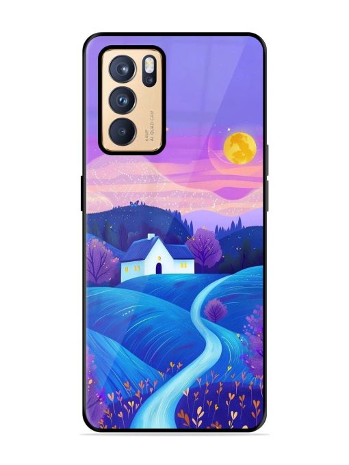 Moonlit Meadow Glossy Soft Edge Case for Oppo Reno 6 Pro (5G) Chachhi