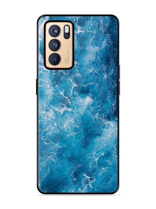 Oceanic Abyss Glossy Soft Edge Case for Oppo Reno 6 Pro (5G) Chachhi