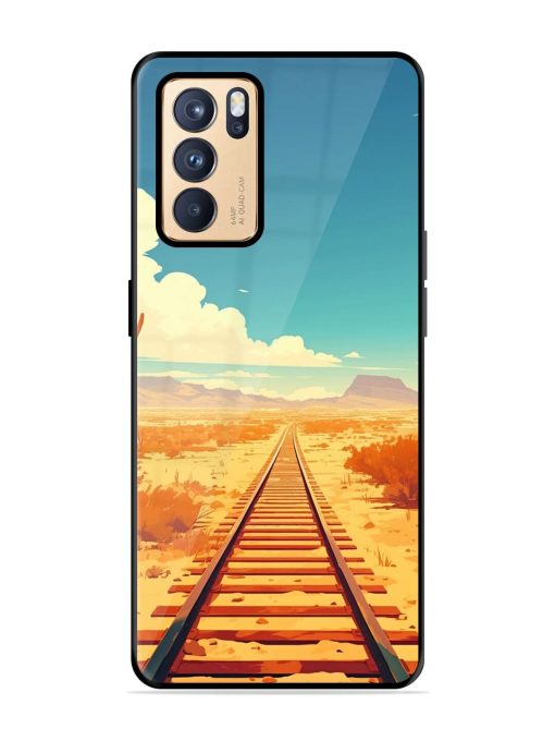 Endless Horizon Glossy Soft Edge Case for Oppo Reno 6 Pro (5G) Chachhi