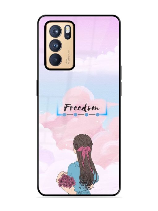 Skyward Dreams Glossy Soft Edge Case for Oppo Reno 6 Pro (5G) Chachhi