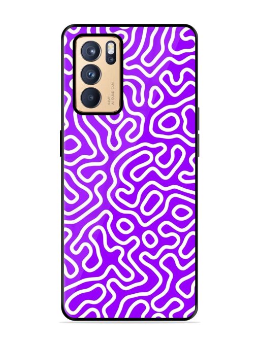 Wavy Wonder Glossy Soft Edge Case for Oppo Reno 6 Pro (5G) Chachhi