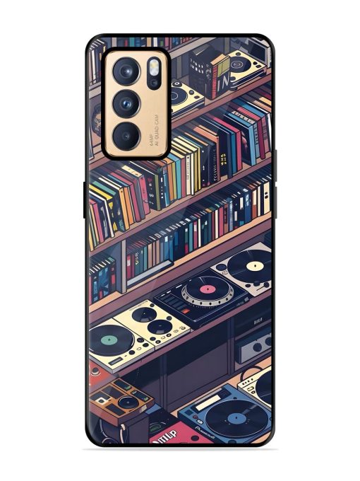 Music Lover'S Haven Glossy Soft Edge Case for Oppo Reno 6 Pro (5G) Chachhi