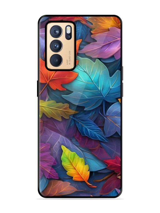 Autumn'S Embrace Glossy Soft Edge Case for Oppo Reno 6 Pro (5G) Chachhi