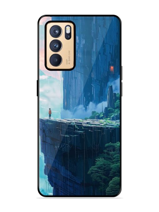 Solitude In The Sky Glossy Soft Edge Case for Oppo Reno 6 Pro (5G) Chachhi