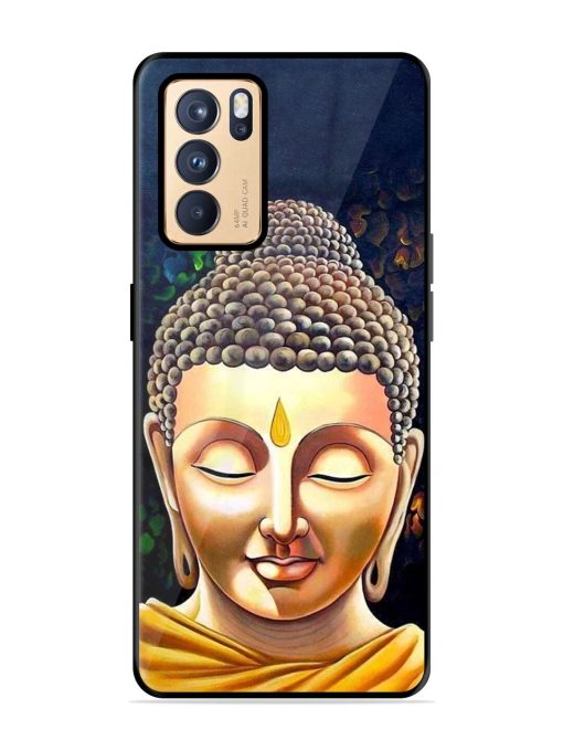 Buddha Face Glossy Soft Edge Case for Oppo Reno 6 Pro (5G) Chachhi