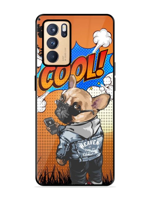 Cool Pup Glossy Soft Edge Case for Oppo Reno 6 Pro (5G)