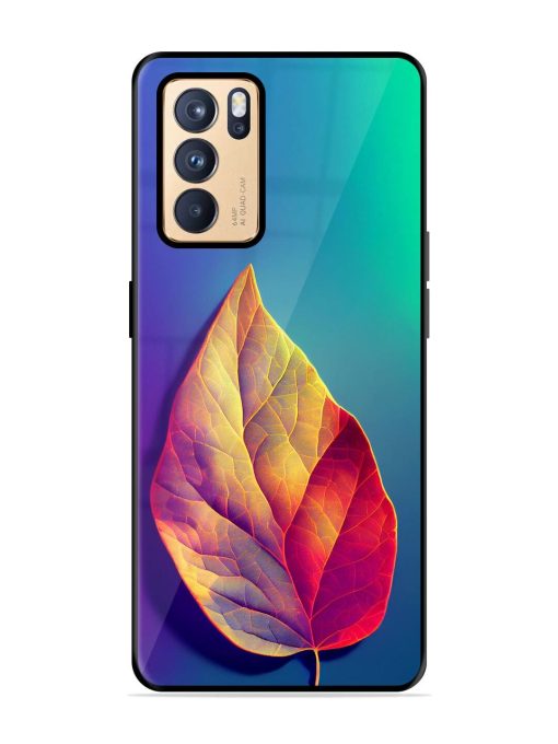 Autumn'S Embrace Glossy Soft Edge Case for Oppo Reno 6 Pro (5G) Chachhi