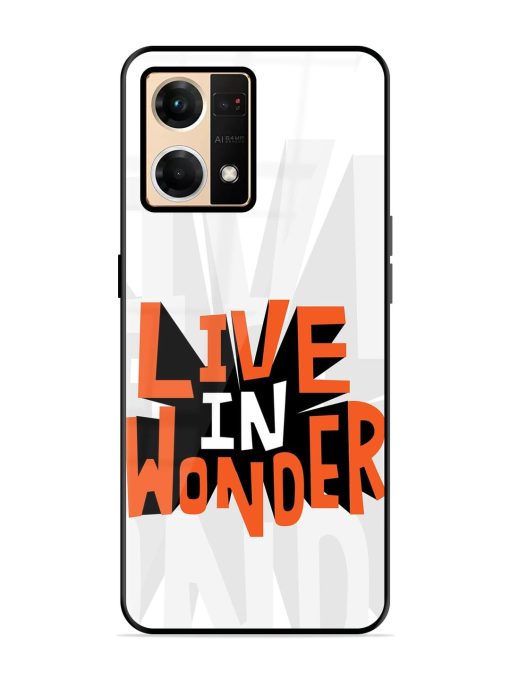 Wonder Burst Glossy Soft Edge Case for Oppo Reno 7 (4G) Chachhi