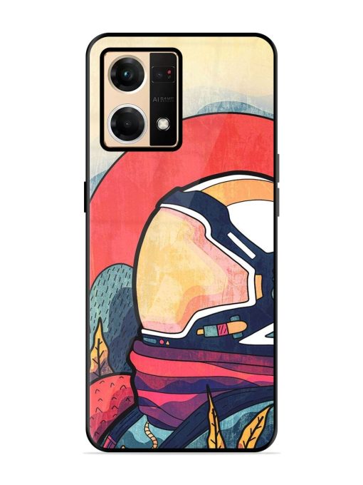 Cosmic Daydream Glossy Soft Edge Case for Oppo Reno 7 (4G) Chachhi