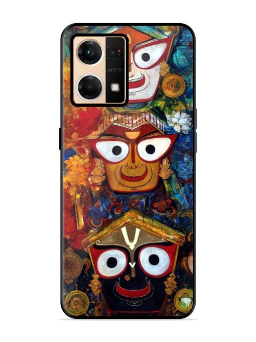 Lord Jagannath Glossy Soft Edge Case for Oppo Reno 7 (4G) Chachhi