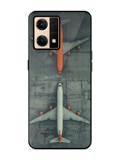 Grounded Giants Glossy Soft Edge Case for Oppo Reno 7 (4G) Chachhi