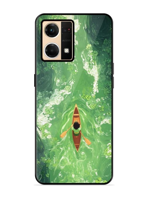 Solitude On The River Glossy Soft Edge Case for Oppo Reno 7 (4G) Chachhi