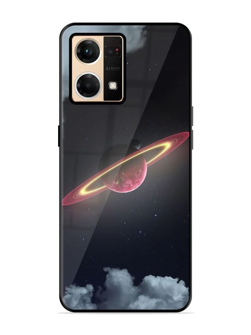 Cosmic Ballet Glossy Soft Edge Case for Oppo Reno 7 (4G) Chachhi