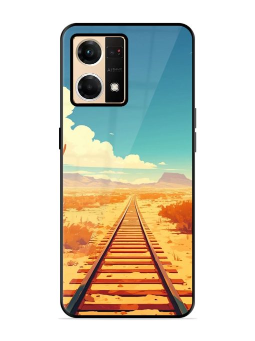 Endless Horizon Glossy Soft Edge Case for Oppo Reno 7 (4G) Chachhi