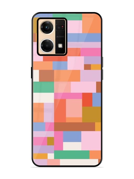 Colorful Chaos Glossy Soft Edge Case for Oppo Reno 7 (4G) Chachhi