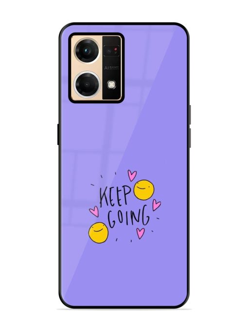 Smiling Through It All Glossy Soft Edge Case for Oppo Reno 7 (4G)