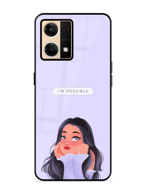 Im Possible Glossy Soft Edge Case for Oppo Reno 7 (4G) Chachhi