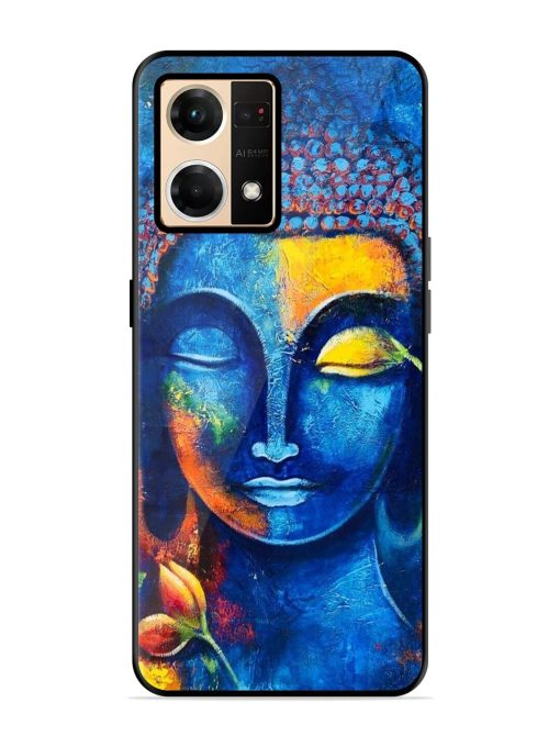 Enlightened Serenity Glossy Soft Edge Case for Oppo Reno 7 (4G) Chachhi