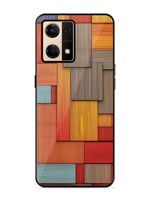 Woodsy Wonders Glossy Soft Edge Case for Oppo Reno 7 (4G) Chachhi