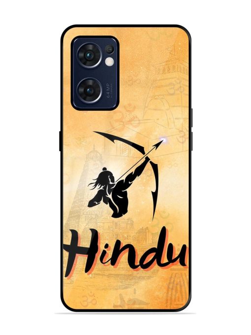 Hindu Glossy Soft Edge Case for Oppo Reno 7 (5G) Chachhi