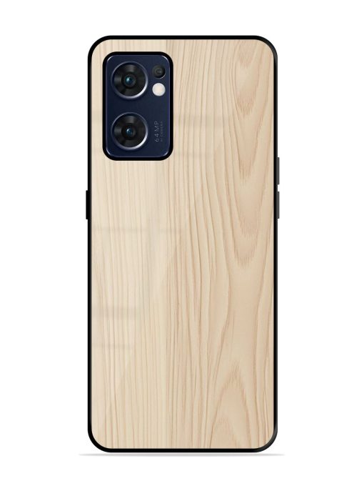 Textured Timber Glossy Soft Edge Case for Oppo Reno 7 (5G) Chachhi