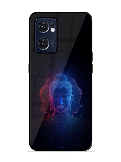 Neon Nirvana Glossy Soft Edge Case for Oppo Reno 7 (5G) Chachhi