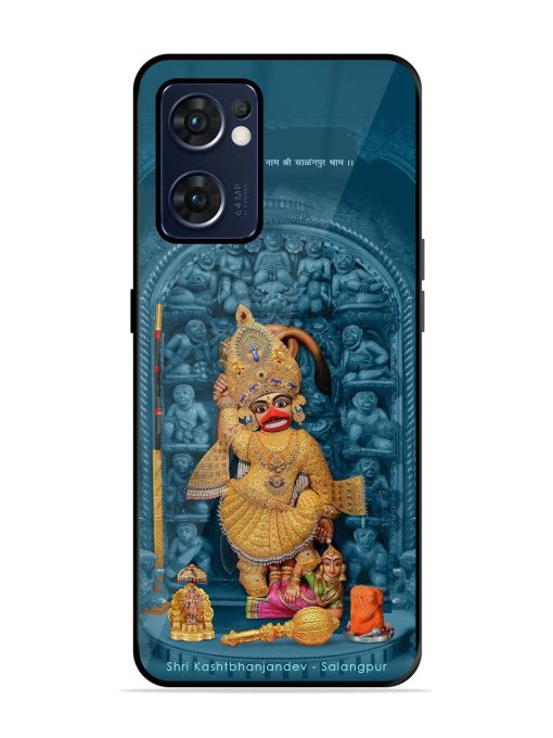 Divine Grace Of Shri Kashtabhanjandev Glossy Soft Edge Case for Oppo Reno 7 (5G)