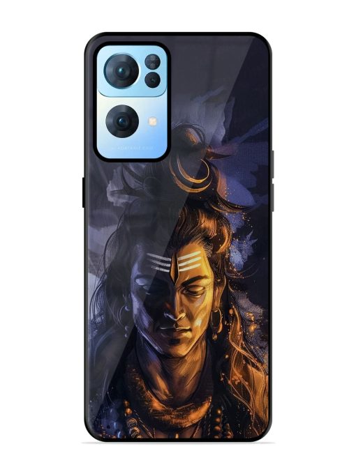 Lord Shiva Glossy Soft Edge Case for Oppo Reno 7 Pro (5G) Chachhi