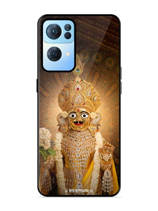 Hare Krishna Maharaj Glossy Soft Edge Case for Oppo Reno 7 Pro (5G) Chachhi