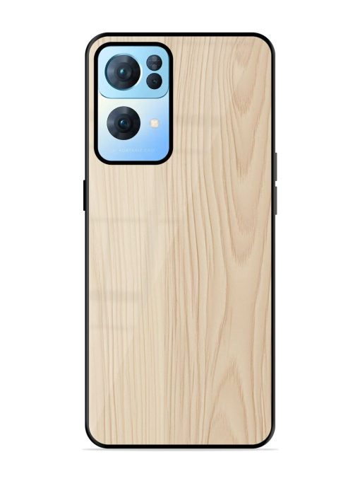 Textured Timber Glossy Soft Edge Case for Oppo Reno 7 Pro (5G) Chachhi