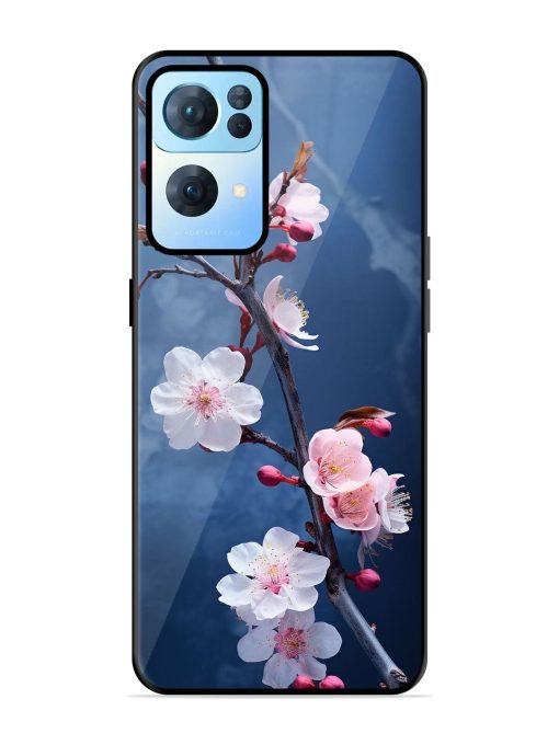 Delicate Blossoms Glossy Soft Edge Case for Oppo Reno 7 Pro (5G) Chachhi