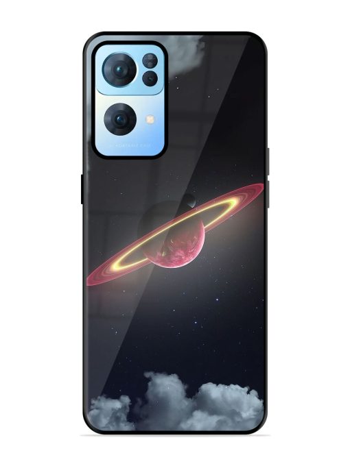 Cosmic Ballet Glossy Soft Edge Case for Oppo Reno 7 Pro (5G) Chachhi