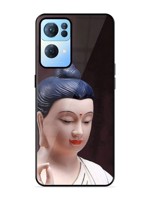 Budhha Glossy Soft Edge Case for Oppo Reno 7 Pro (5G) Chachhi