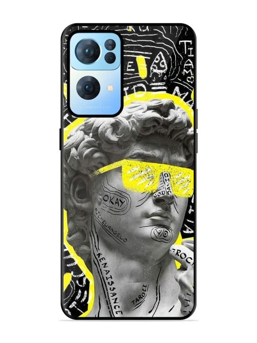 The Renaissance Rockstar Glossy Soft Edge Case for Oppo Reno 7 Pro (5G) Chachhi