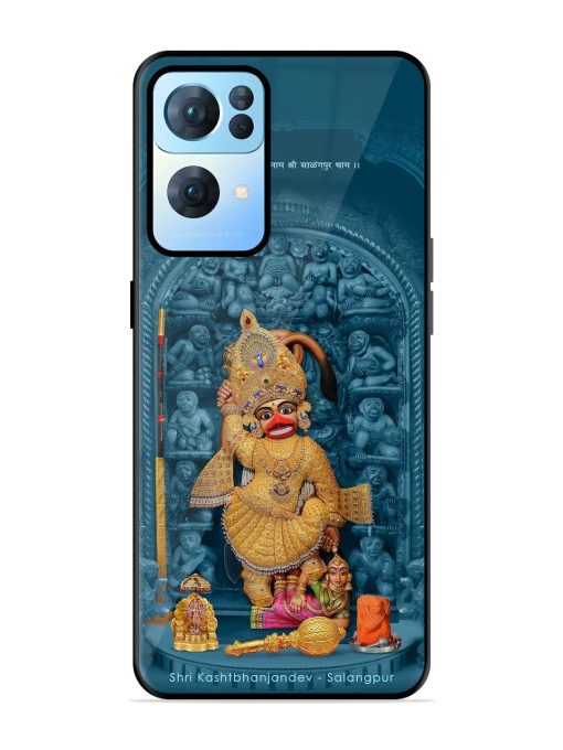 Divine Grace Of Shri Kashtabhanjandev Glossy Soft Edge Case for Oppo Reno 7 Pro (5G) Chachhi