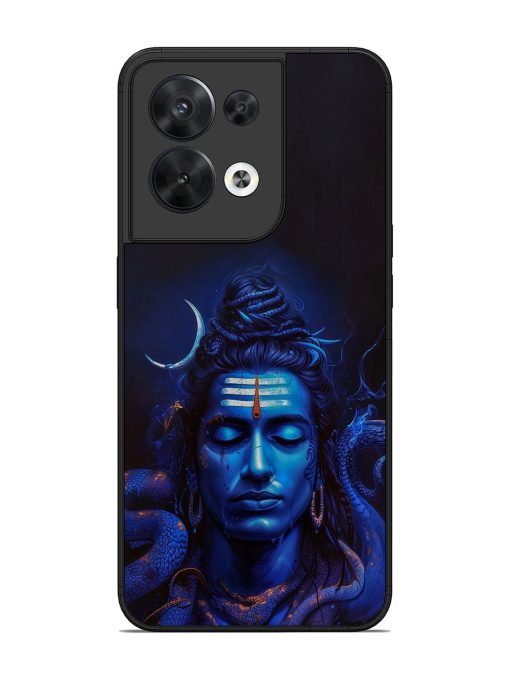 Mystic Mahadev Glossy Soft Edge Case for Oppo Reno 8 (5G) Chachhi